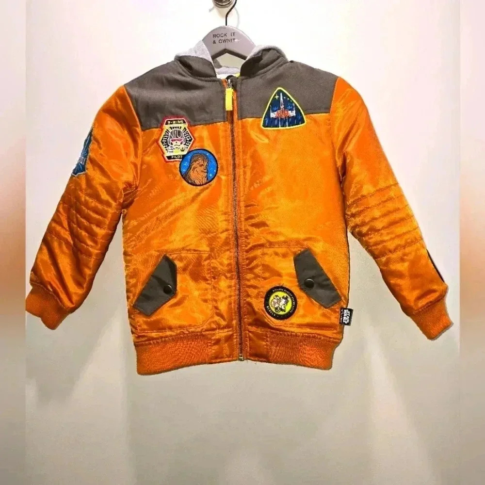 Rare Disney Star Wars: The Rise of Skywalker Hooded Jacket Size 5/6 years